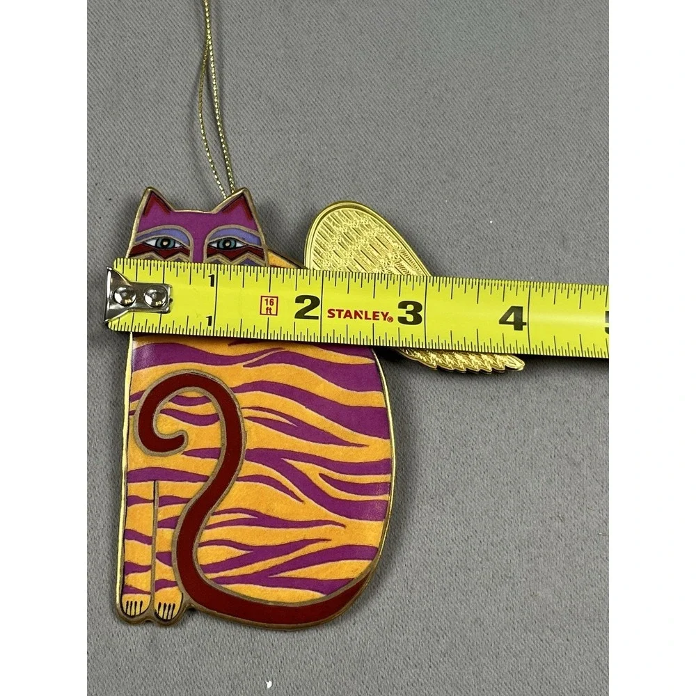 Laurel Burch Christmas Ornament Angeli-Cats MARIA Bradford‎ Cat Angel Porcelain